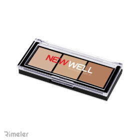 پالت هایلایتر 3 رنگ نیوول مدل Prcelain Make Up وزن 6 گرم