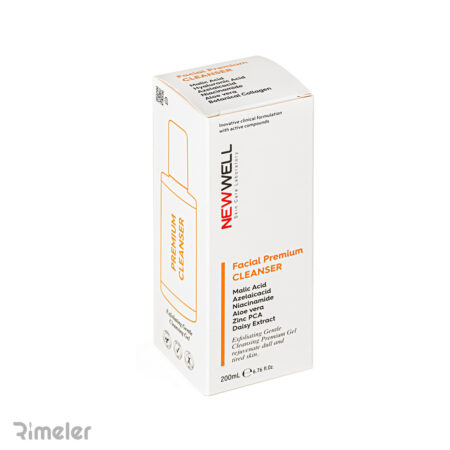 ژل شستشوی صورت نیوول مدل Faical Premium مناسب پوست کدر و خشک 200 میل