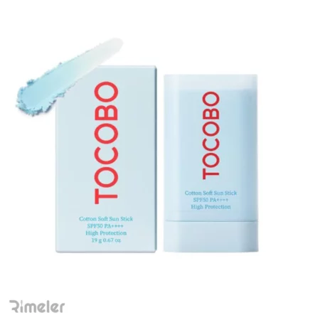 استیک ضدآفتاب توکوبو +spf50 بی رنگ مناسب انواع پوست وزن 19 گرم
