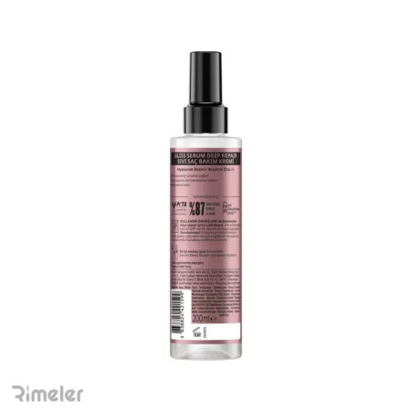 اسپری مو دو فاز گلیس مدل Serum Deep Repair مناسب موهای آسیب دیده و زبر 200 میل