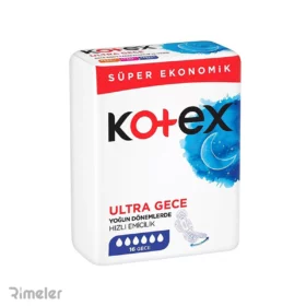 نوار بهداشتی کوتکس ویژه شب مدل Ultra Gece بسته 16 عددی نوار بهداشتی کوتکس ویژه شب مدل Ultra Gece بسته 16 عددی