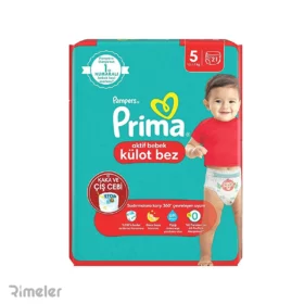 پوشک بچه شورتی پریما سایز 5 بسته 21 عددی پوشک بچه شورتی پریما سایز 5 بسته 21 عددی