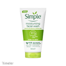 ژل شستشوی صورت سیمپل مدل Moisturising مناسب انواع پوست 150 میل ژل شستشوی صورت سیمپل مدل Moisturising مناسب انواع پوست 150 میل