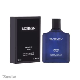 ادوتویلت مردانه گابرینی مدل Rıchmen Black حجم 100 میل ادوتویلت مردانه گابرینی مدل Rıchmen Black حجم 100 میل