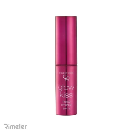بالم لب رنگی گلدن رز سری Glow Kiss با Spf15 وزن 3 گرم