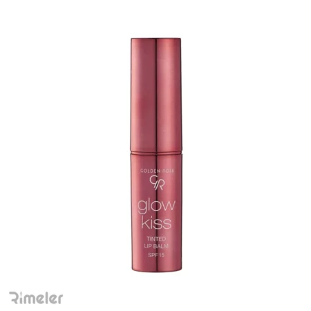 بالم لب رنگی گلدن رز سری Glow Kiss با Spf15 وزن 3 گرم
