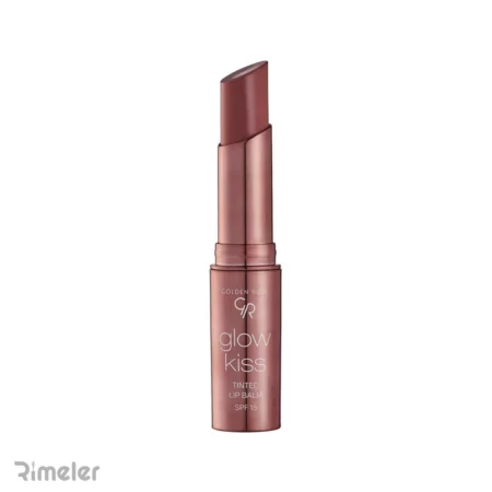 بالم لب رنگی گلدن رز سری Glow Kiss با Spf15 وزن 3 گرم