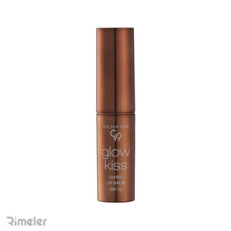بالم لب رنگی گلدن رز سری Glow Kiss با Spf15 وزن 3 گرم