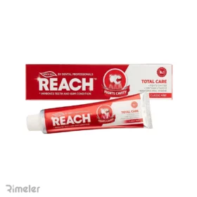 خمیر دندان ریچ مدل Total Care Fights Cavity وزن 150 گرم خمیر دندان ریچ مدل Total Care Fights Cavity وزن 150 گرم
