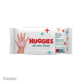 دستمال مرطوب کودک هاگیز مدل All Over Clean بسته 56 عددی دستمال مرطوب کودک هاگیز مدل All Over Clean بسته 56 عددی