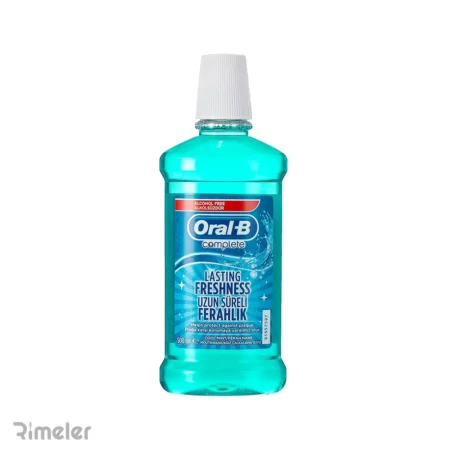 دهان شویه بدون الکل اورال بی مدل Lasting Freshness حجم 500 میل
