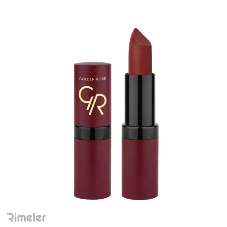رژلب مات گلدن رز سری Velvet Matte وزن 4.2 گرم – Grvm 22