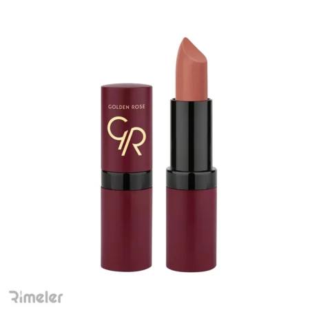 رژلب مات گلدن رز سری Velvet Matte وزن 4.2 گرم – Grvm 27