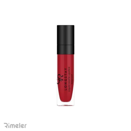 رژلب مایع مات گلدن رز مدل Longstay حاوی روغن آووکادو و ویتامین E حجم 5.5 میل – Gr 09
