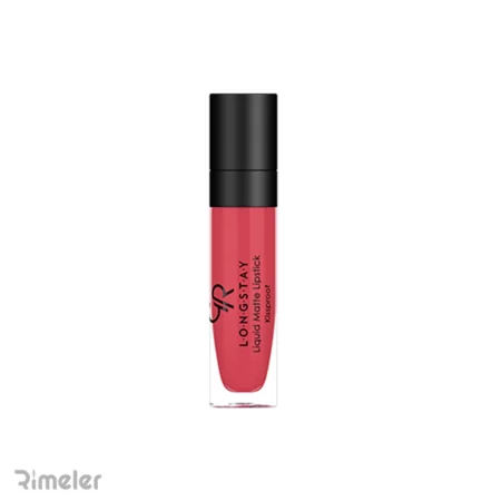 رژلب مایع مات گلدن رز مدل Longstay حاوی روغن آووکادو و ویتامین E حجم 5.5 میل – Gr 32