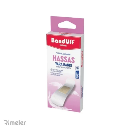 چسب زخم بانداف Banduff مدل Hassas بسته 10 عددی