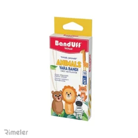 چسب زخم کودک بانداف Banduff طرح حیوانات بسته 10 عددی چسب زخم کودک بانداف Banduff طرح حیوانات بسته 10 عددی